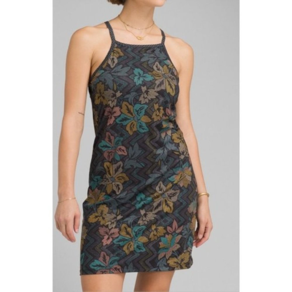 Prana Multicolor Floral Dress